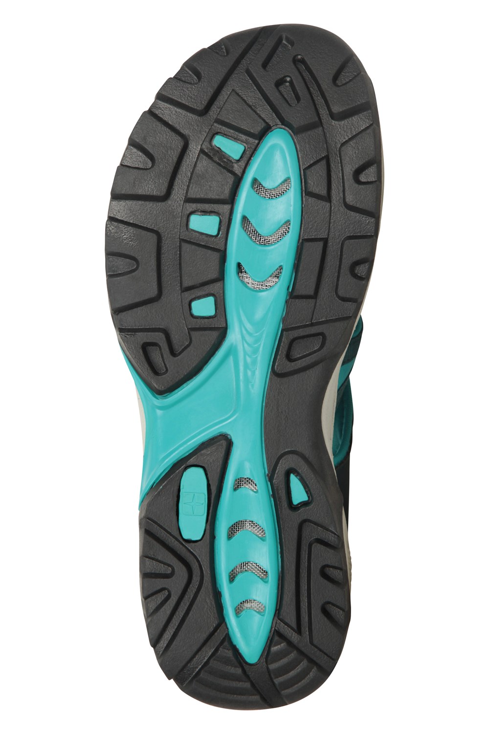 Mountain Warehouse Seaside Womens Drainage Sandals Hook & Loop Fastening Shoes - Picture 16 of 54