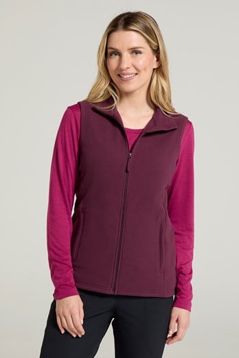 Camber Womens Gilet Burgundy