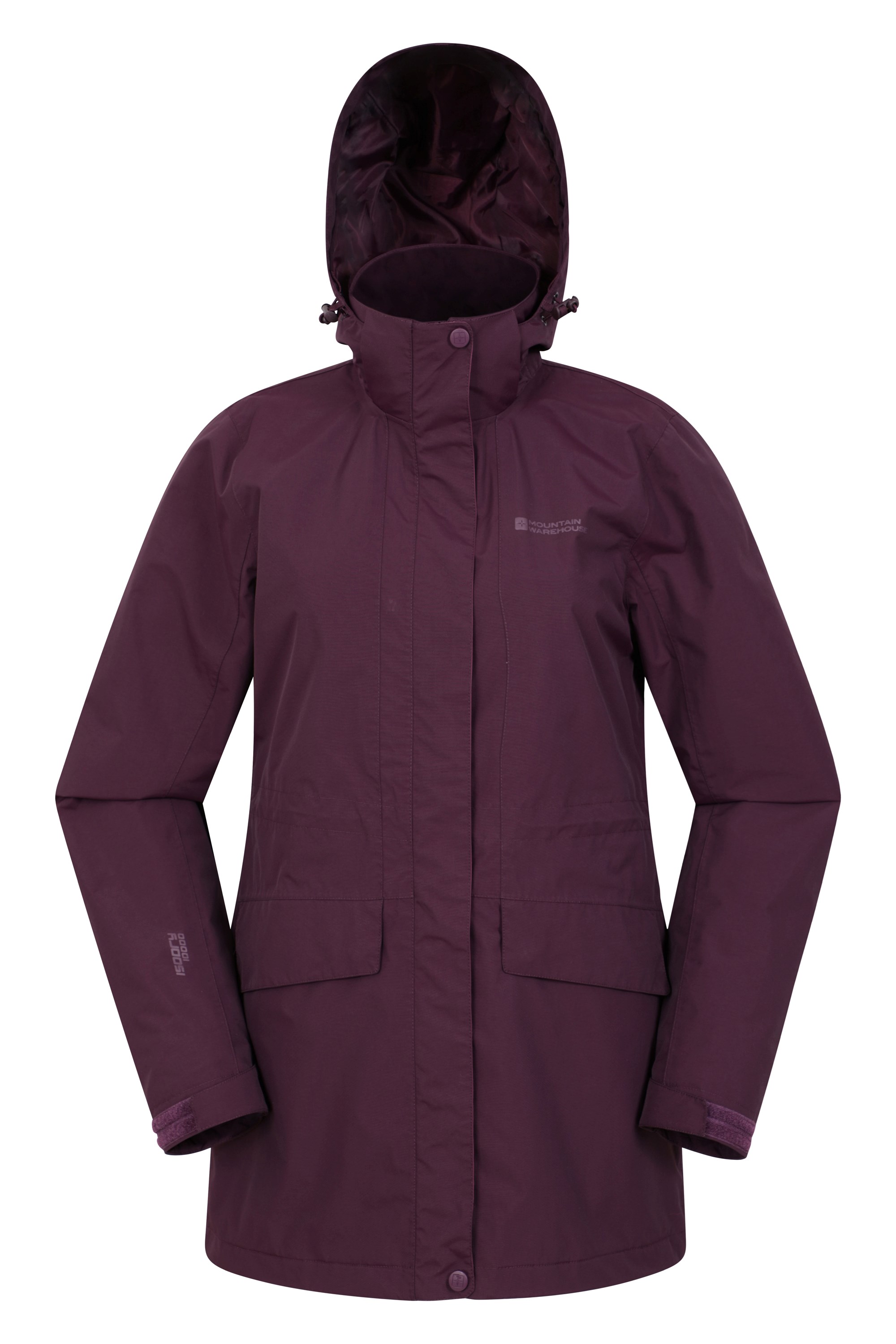 Glacial Extreme Womens Long Waterproof Jacket Mountain Warehouse CA