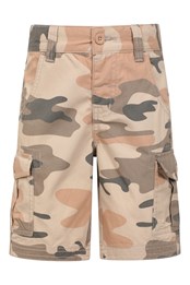 Camo Cargo Kids Shorts Camouflage