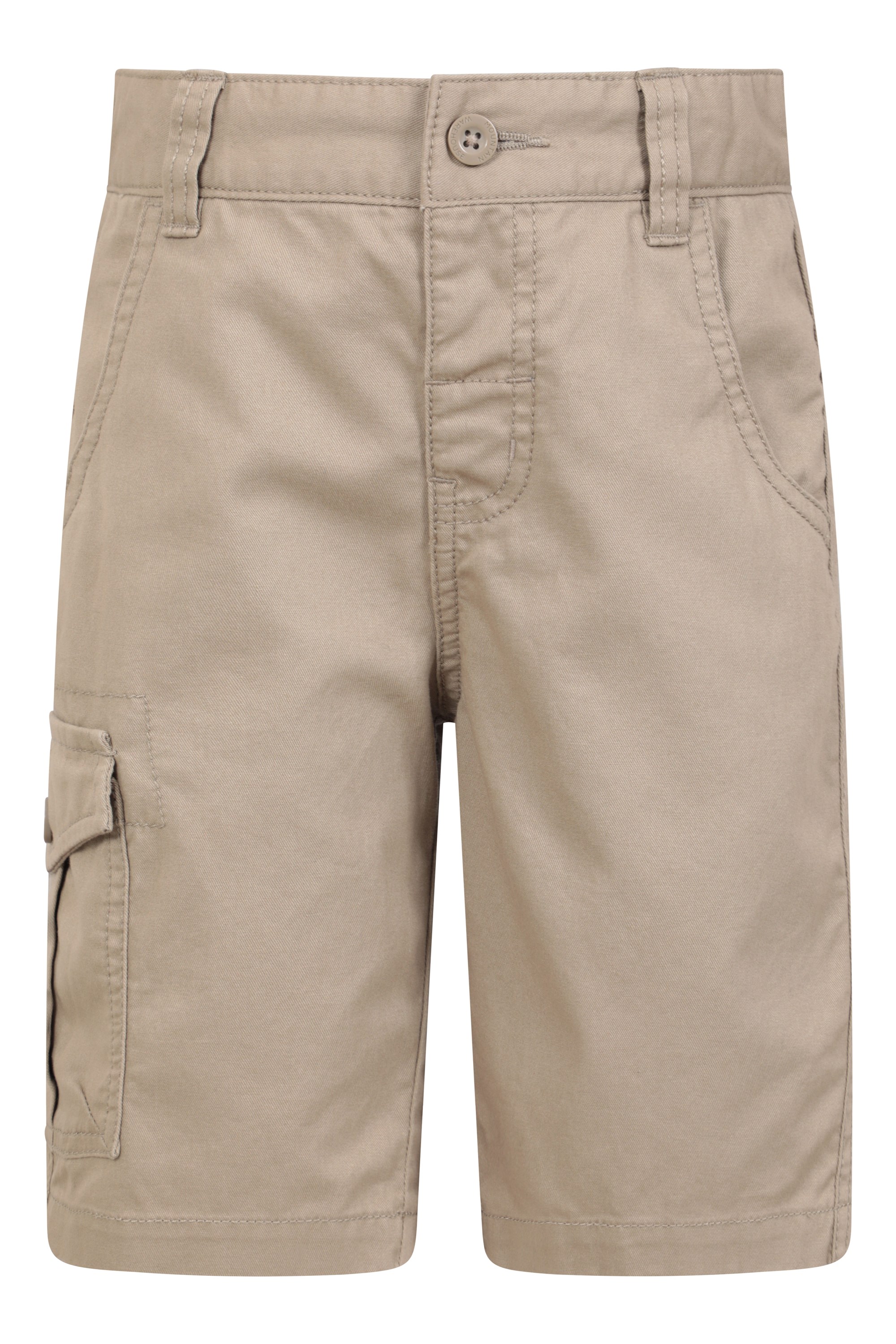 Kids Cargo Shorts - Beige
