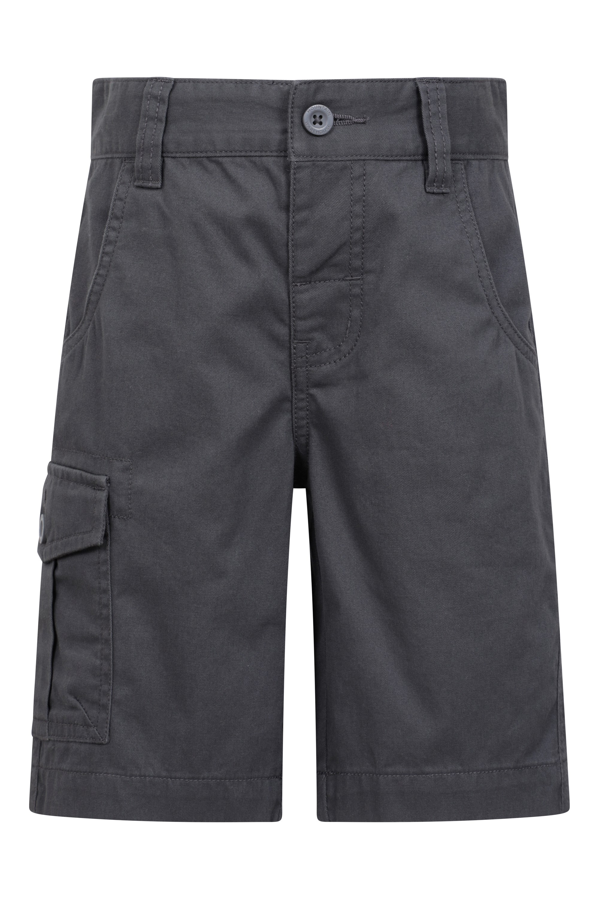 Kids Cargo Shorts - Grey