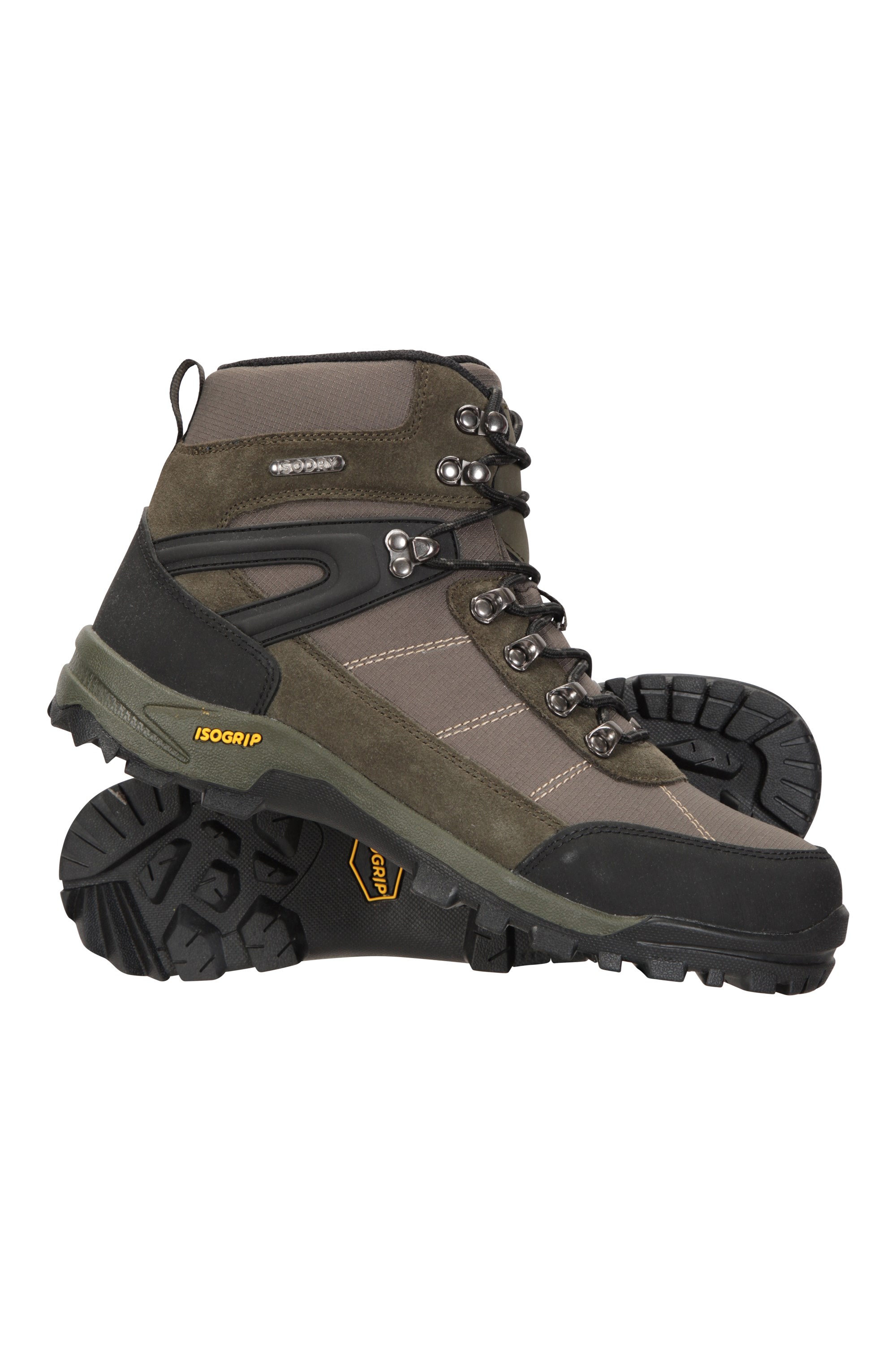 Extreme Storm Mens Waterproof IsoGrip Boots - Green