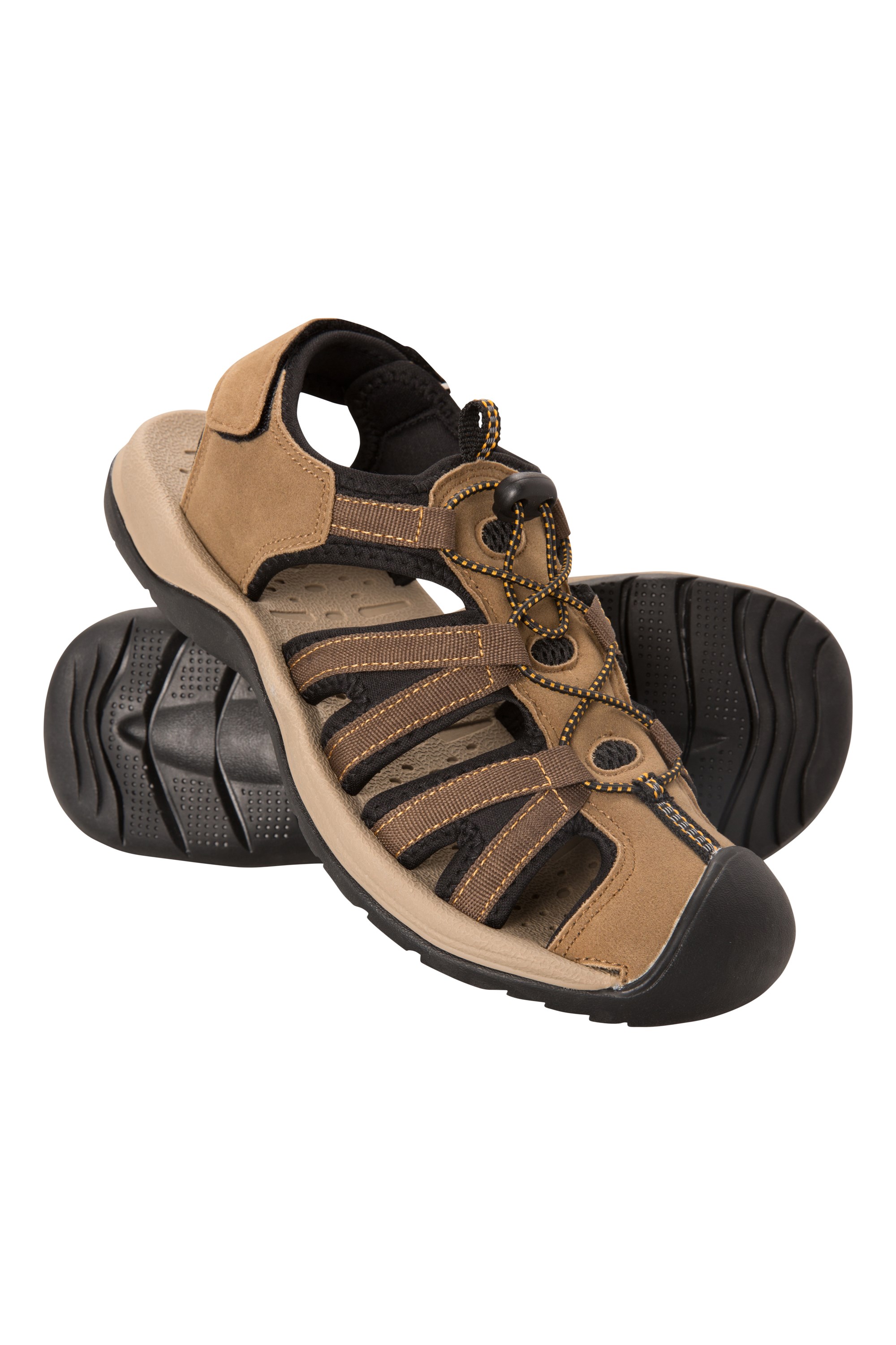 Bay Reef Mens Mountain Warehouse Shandals - Brown