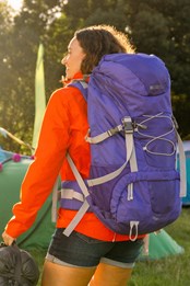 Peru 55L Backpack  Purple
