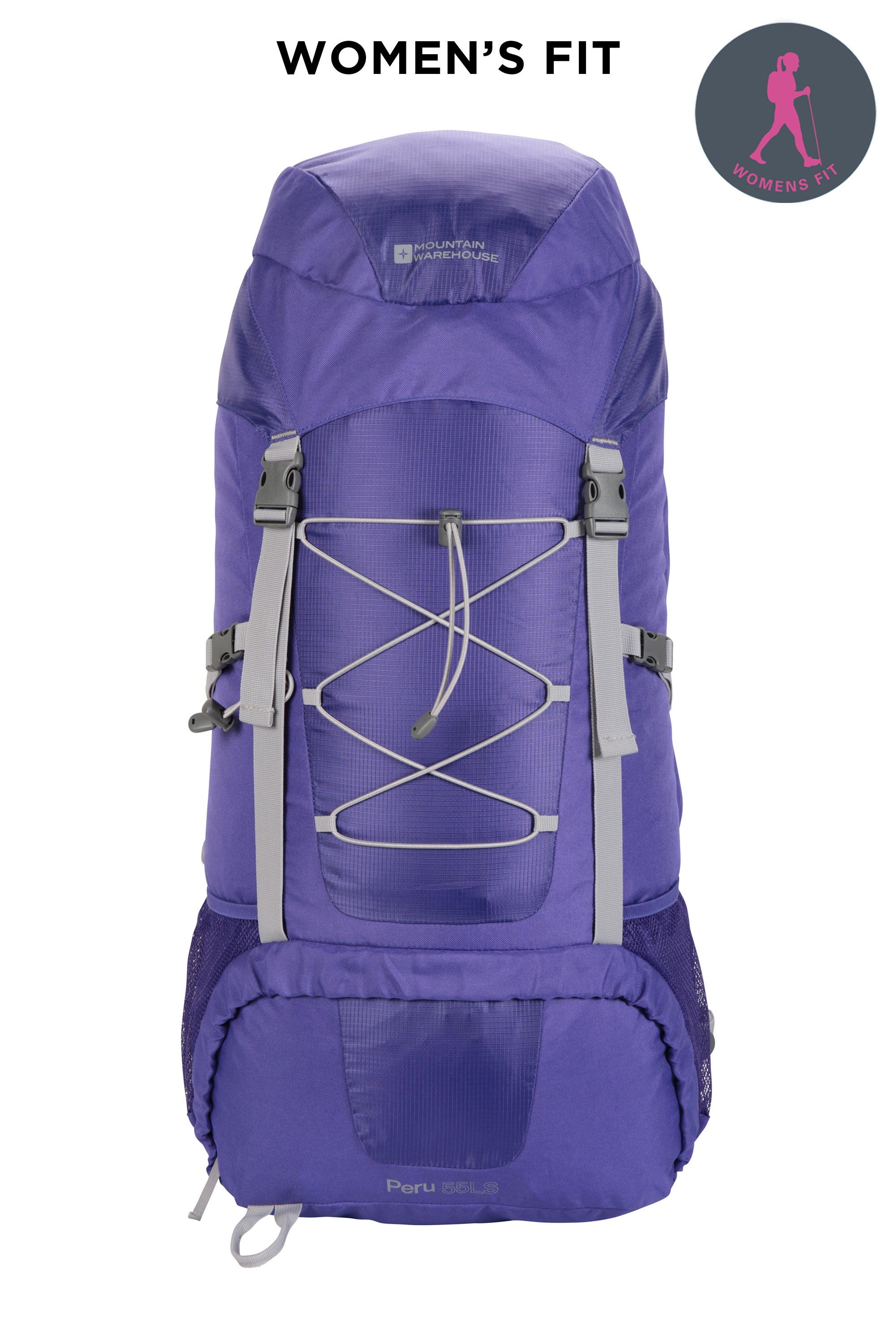 Peru 55L Backpack - Purple