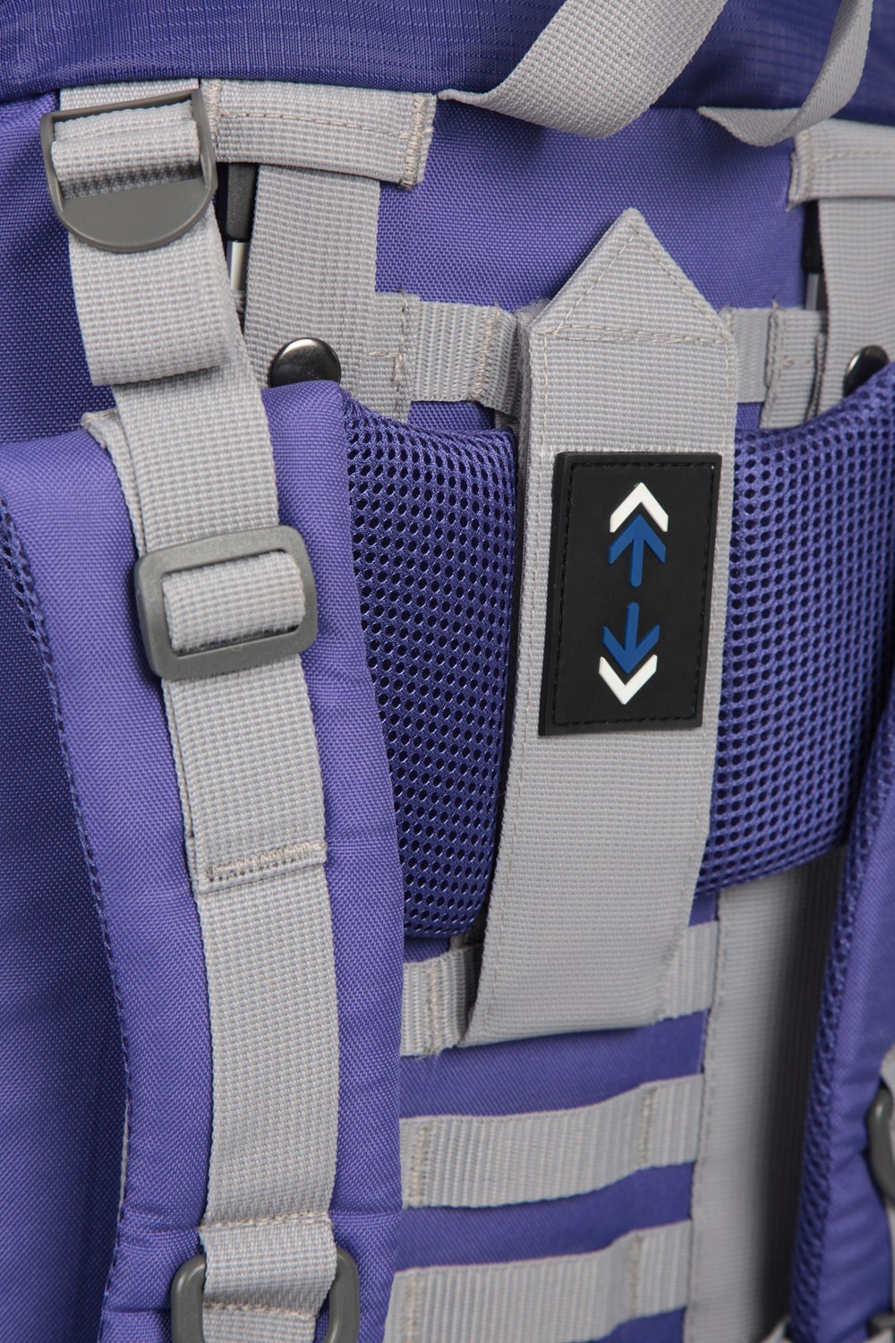 Mountain Warehouse Peru Backpack Padded Ripstop Zipped Pockets Hiking Rucksack - Picture 36 of 36