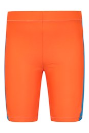 Kids Swimming Shorts Orange