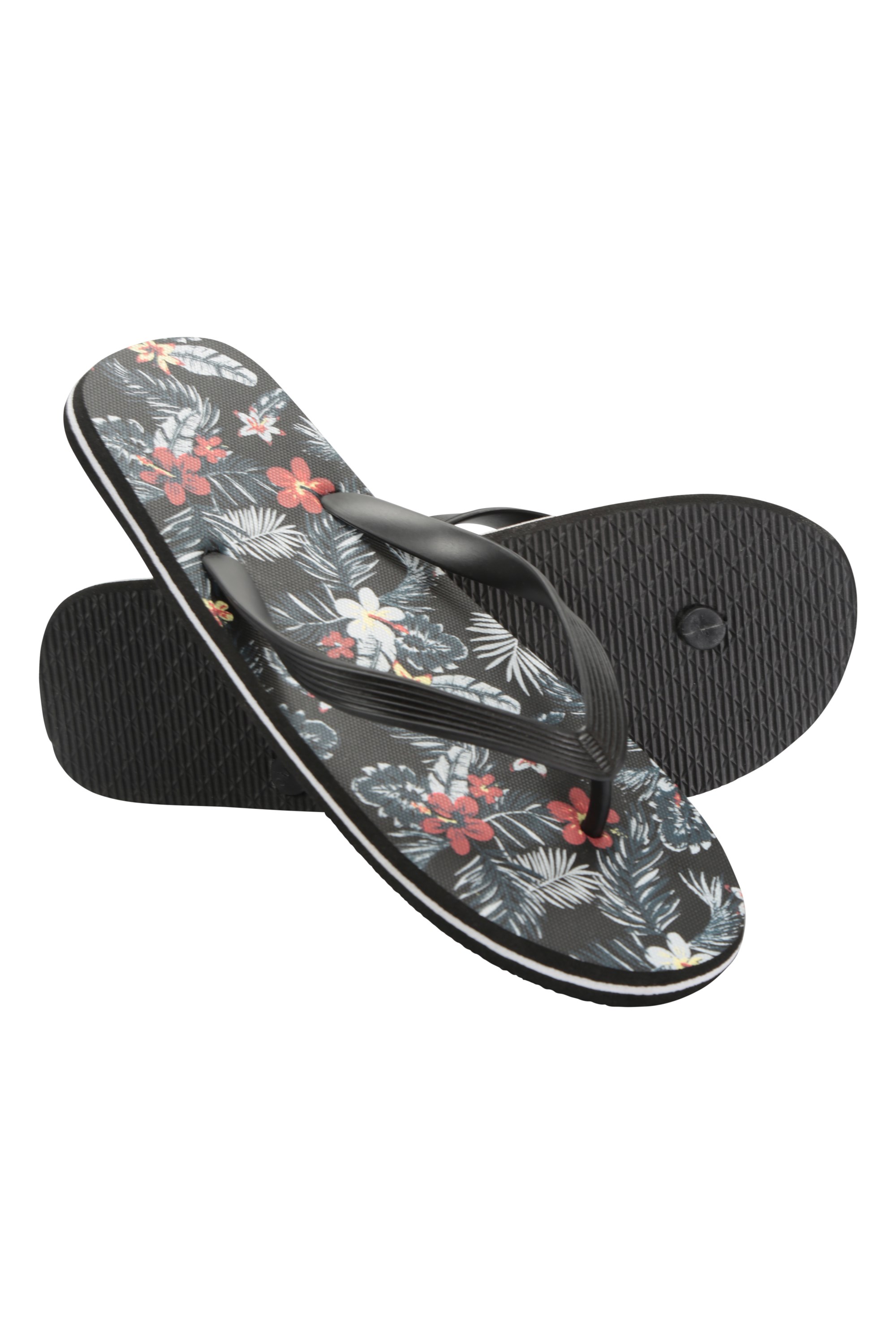 Women's Floral Patterned Flip Flops Beach Sport Sandals