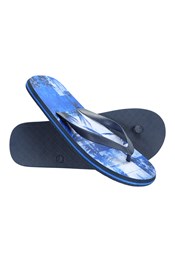 beach mountain flip flop