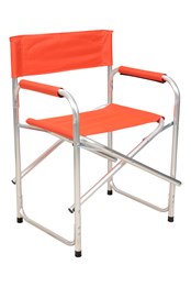 Directors lekkie krzesło kempingowe składane Pomarańczowy