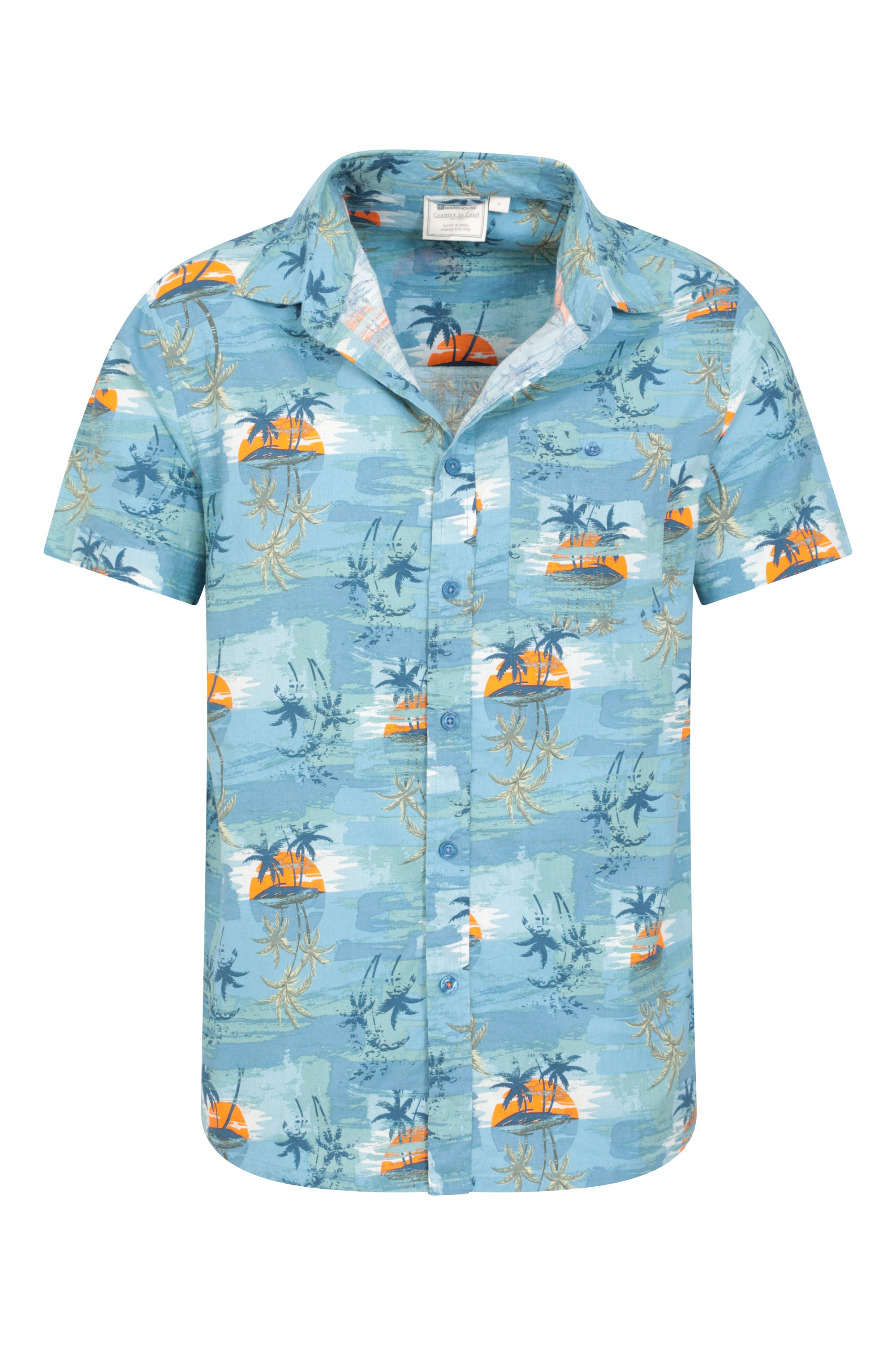 Hawaiian Short Sleeve Mens Shirt