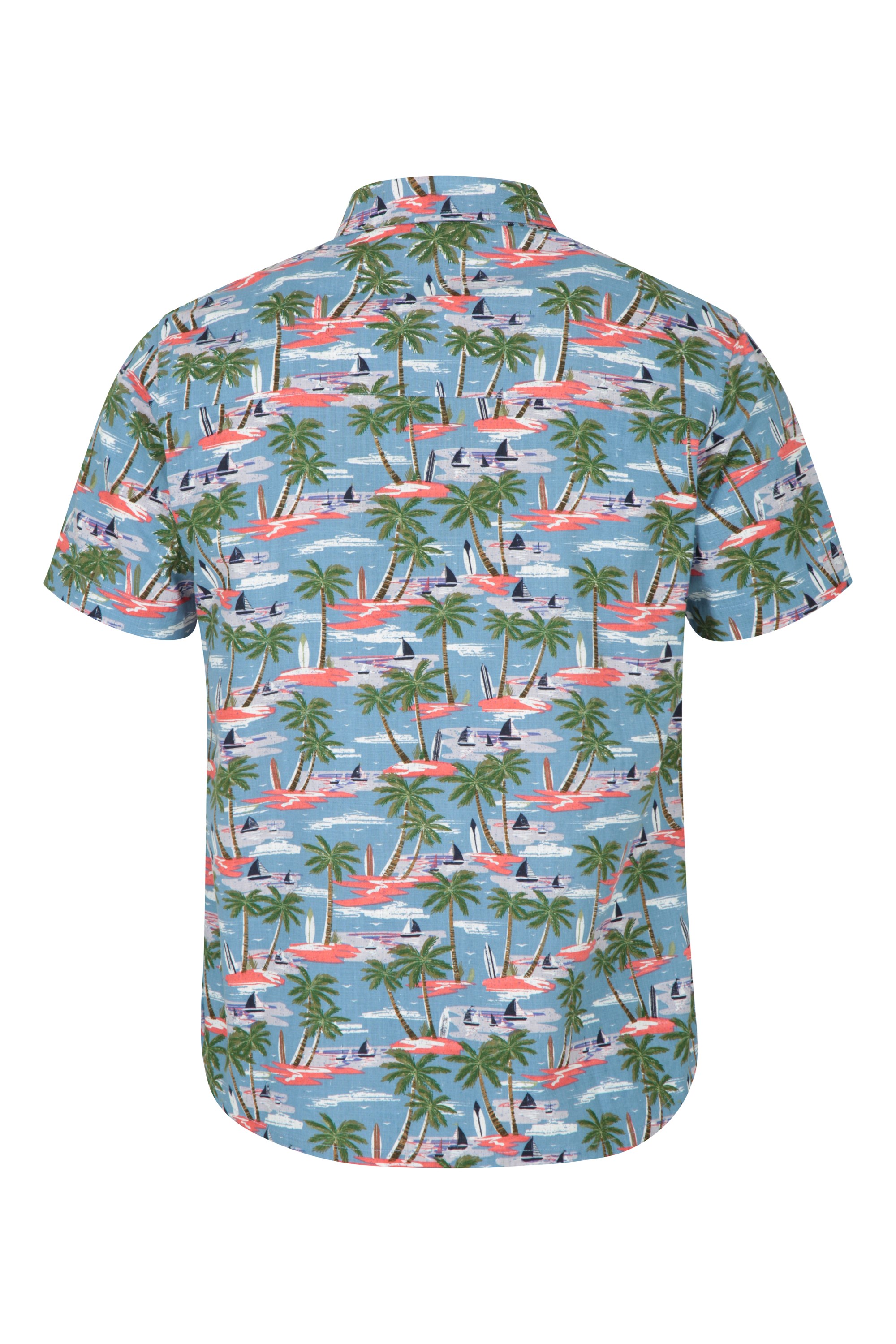 Vintage TOMMY BAHAMA Men's Monogram Hawaiian Shirt Floral Large