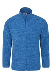 Snowdon Mens Full Zip Fleece Blue