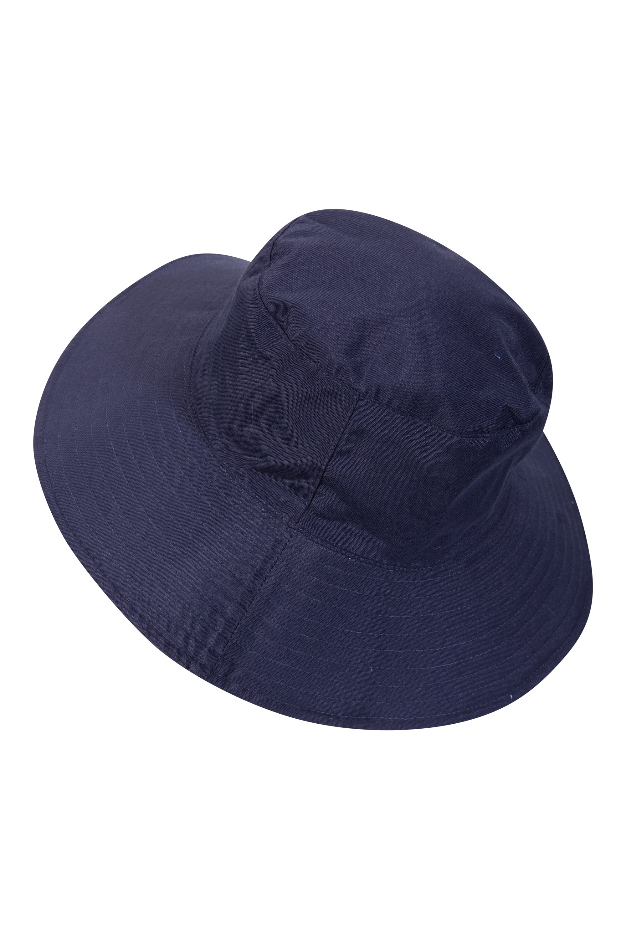 Mountain Warehouse Wms  Reversible Plain Womens Brim Hat In Blue One Size 