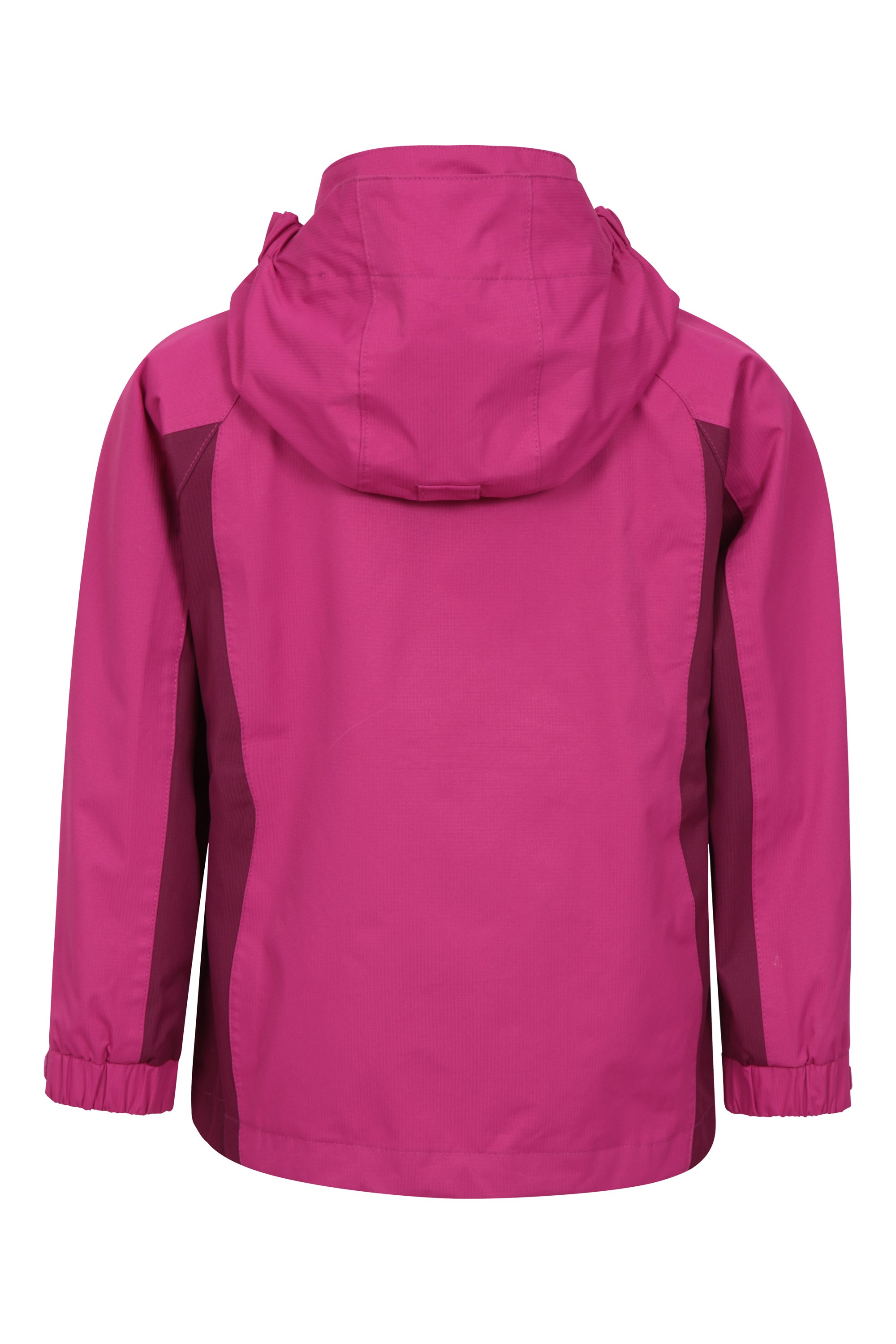Mountain Warehouse Shelly 2 Kids Jacket with Adjustable Cuffs & Pockets 