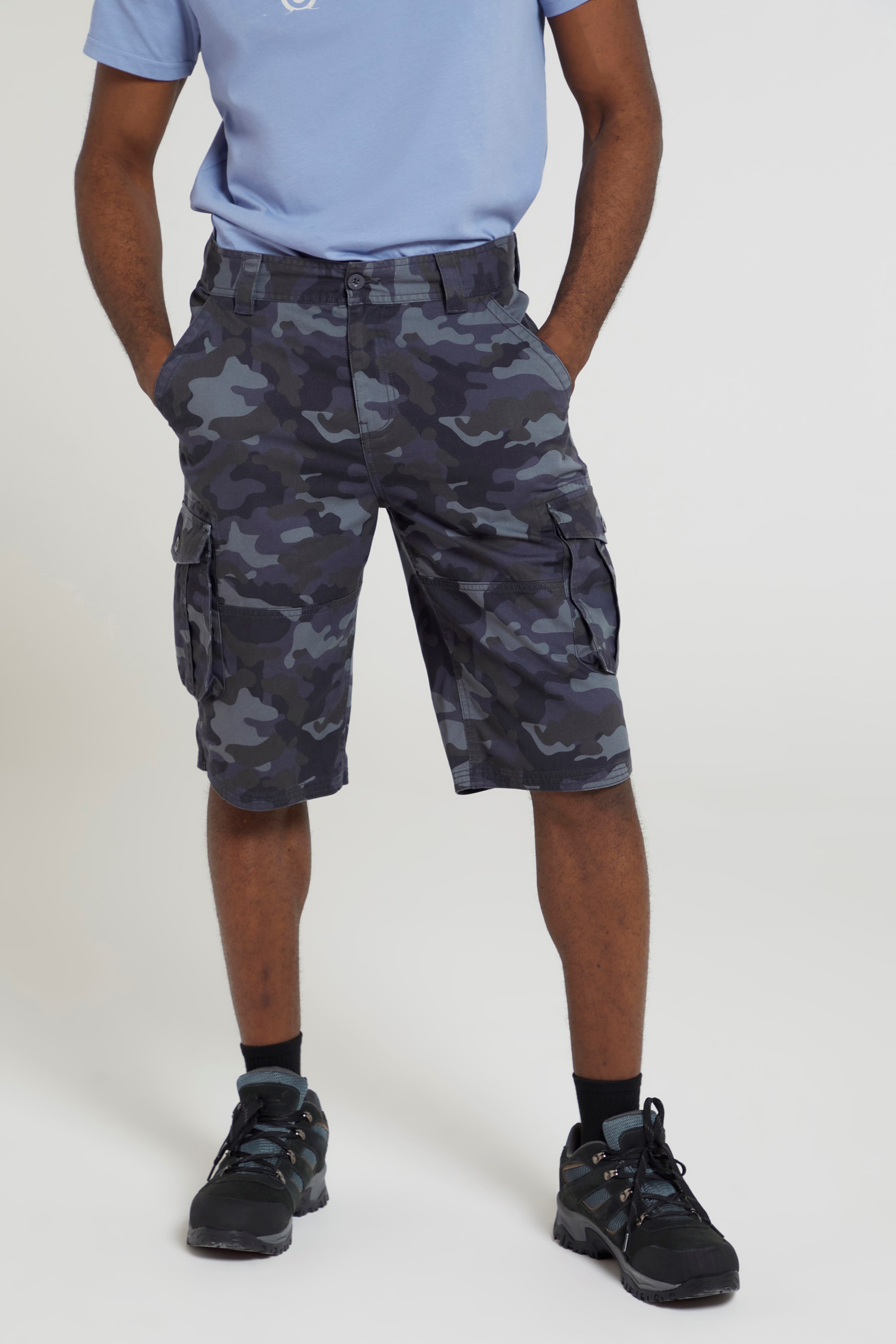 Australian person Have learned Death jaw Mens Camo Cargo Shorts | Mountain Warehouse US