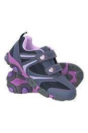 Light Up Adaptive Toddler Shoes Purple