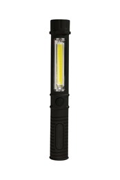Mini-Flutlicht & Taschenlampe Schwarz