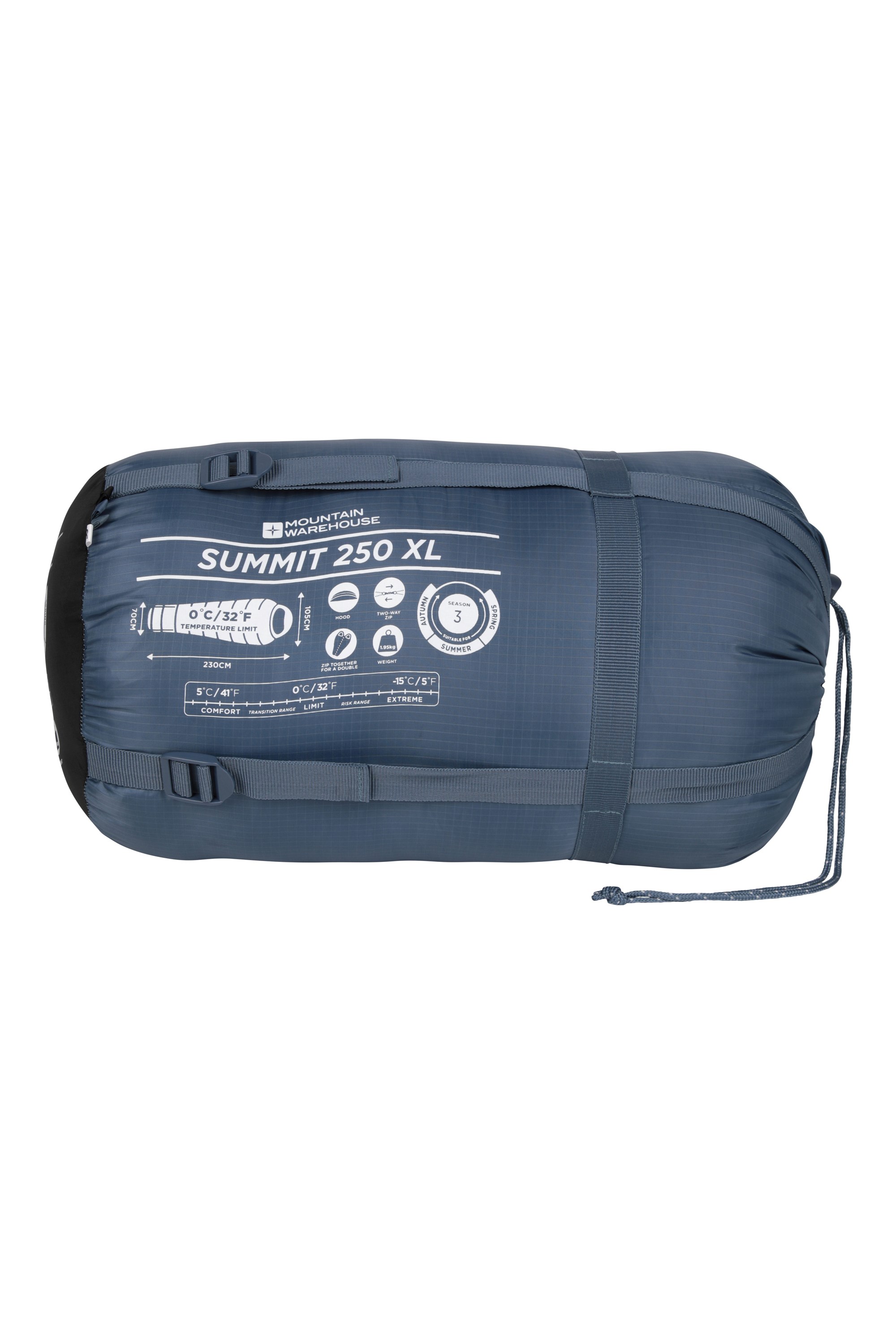 Summit 250 5°C Sleeping Bag - XL