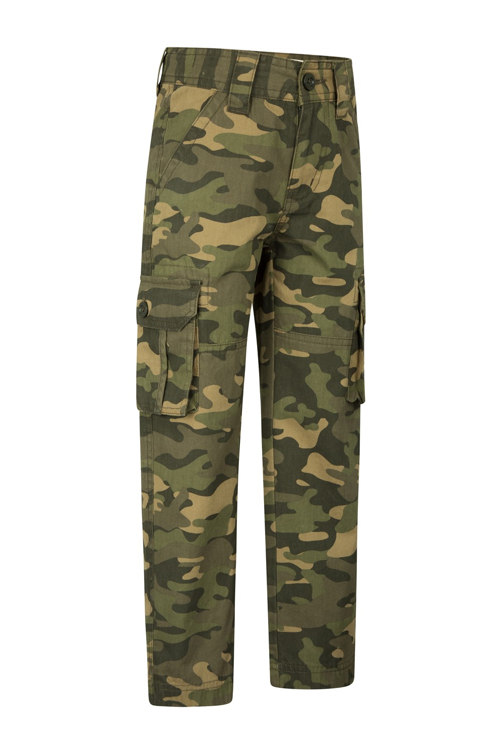 Mountain Warehouse Camo Cargo Kids Trousers Made from 100% Cotton | eBay