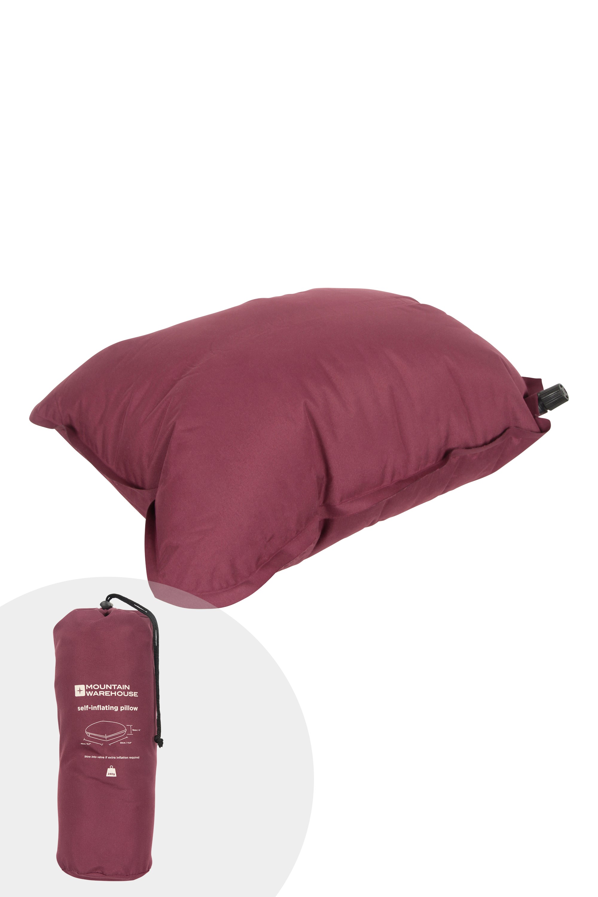 Self-Inflating Pillow