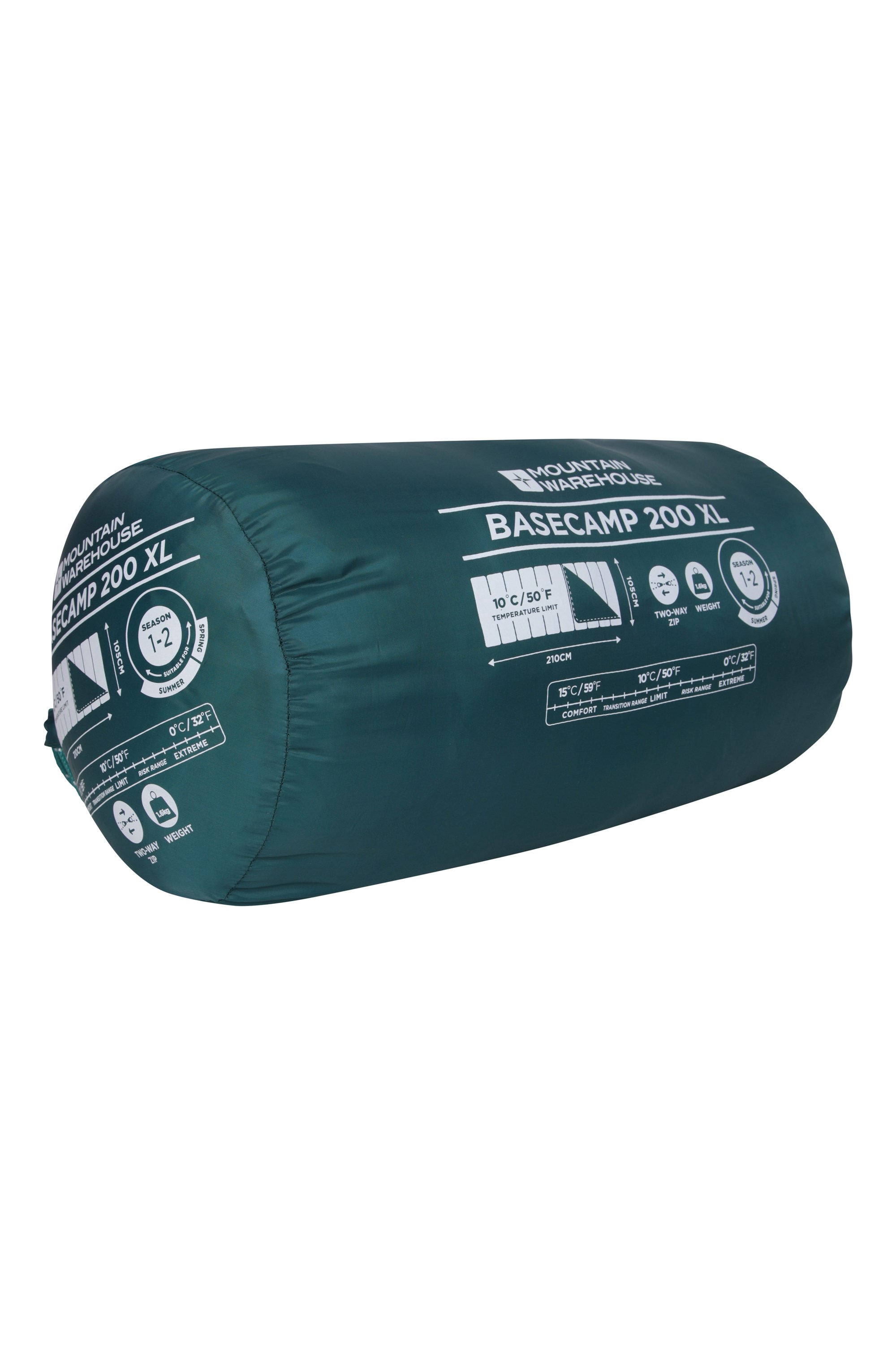 Basecamp 200 15°C XL Sleeping Bag