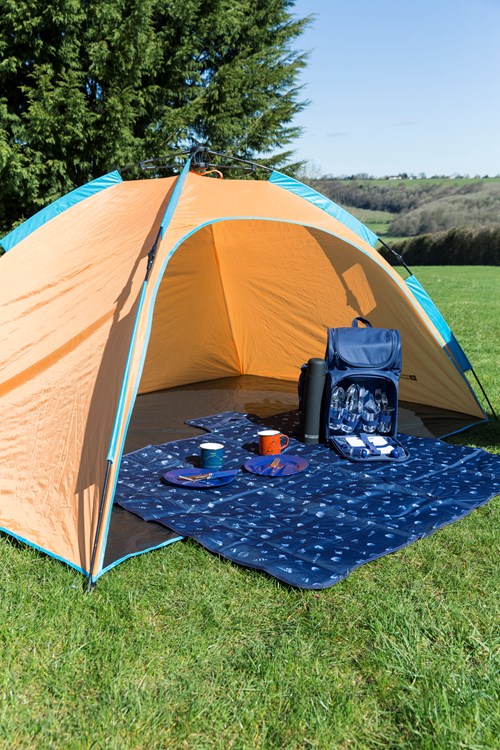 Orange AUTOMATIC BEACH SHELTER UV40 Image 5