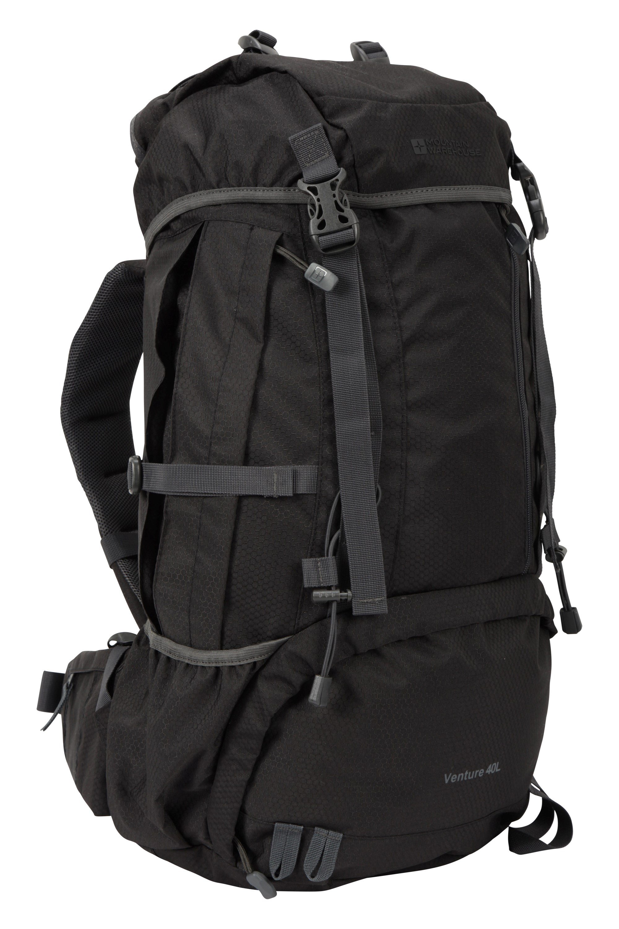 Venture 40L Backpack - Black