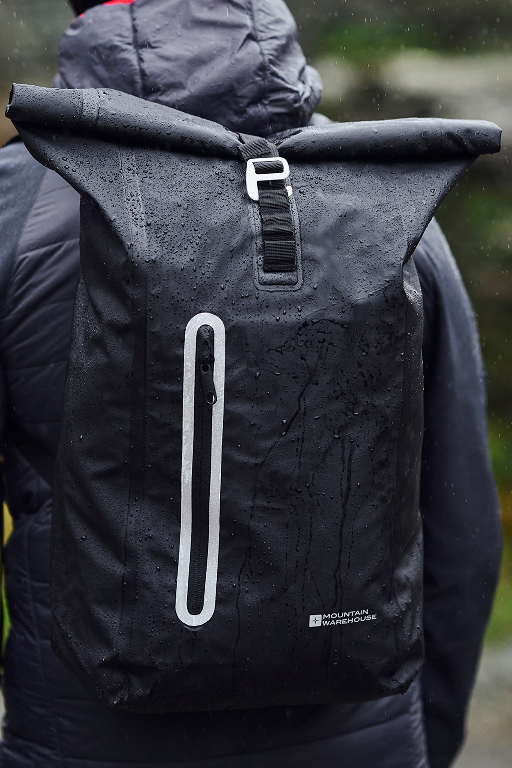 Mountain Warehouse Medium Rucksack Rain Cover Waterproof Camping Bag Protector 
