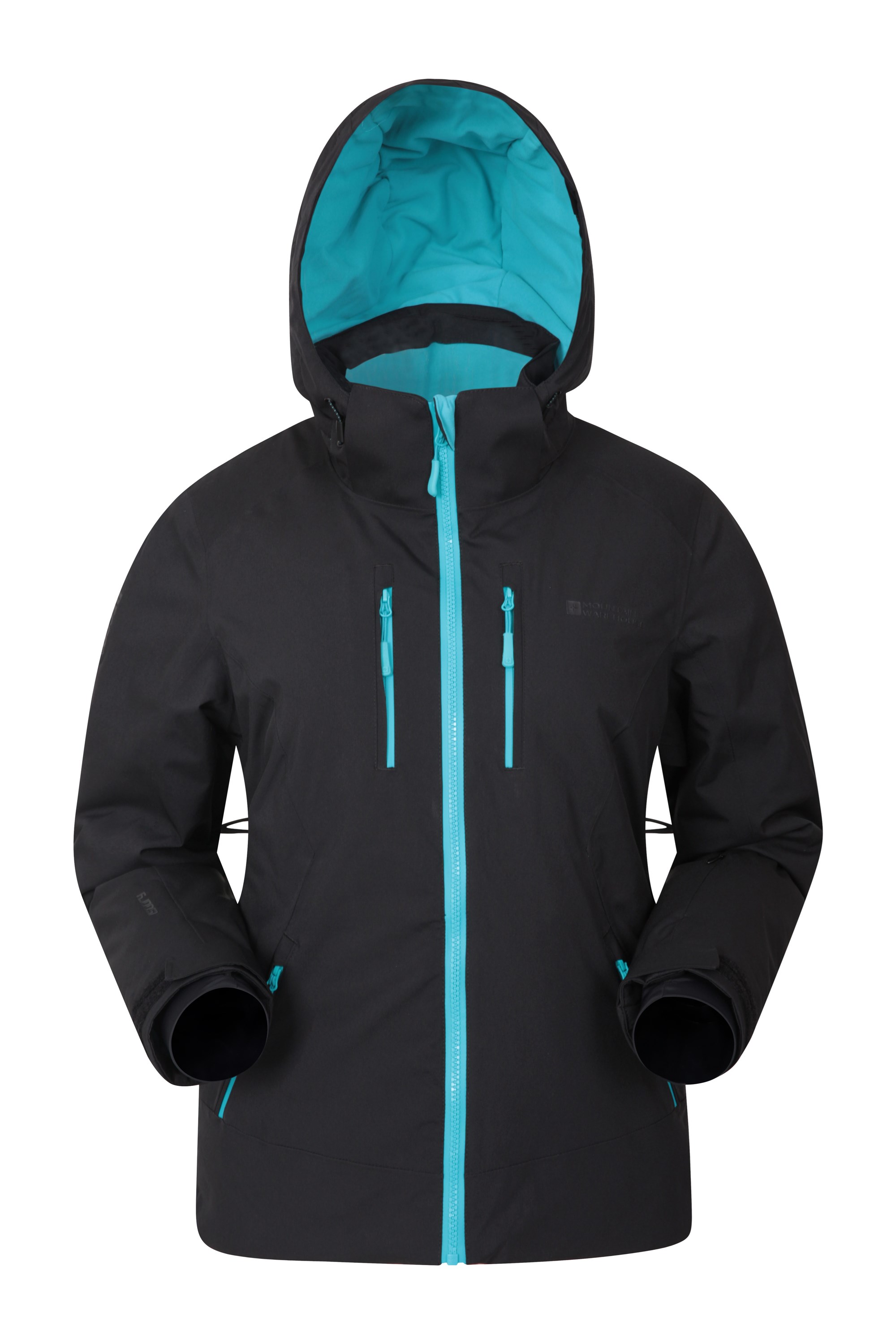 Mountain Warehouse Slopestyle Extreme Womens Slim Fit Ski Jacket Grey
