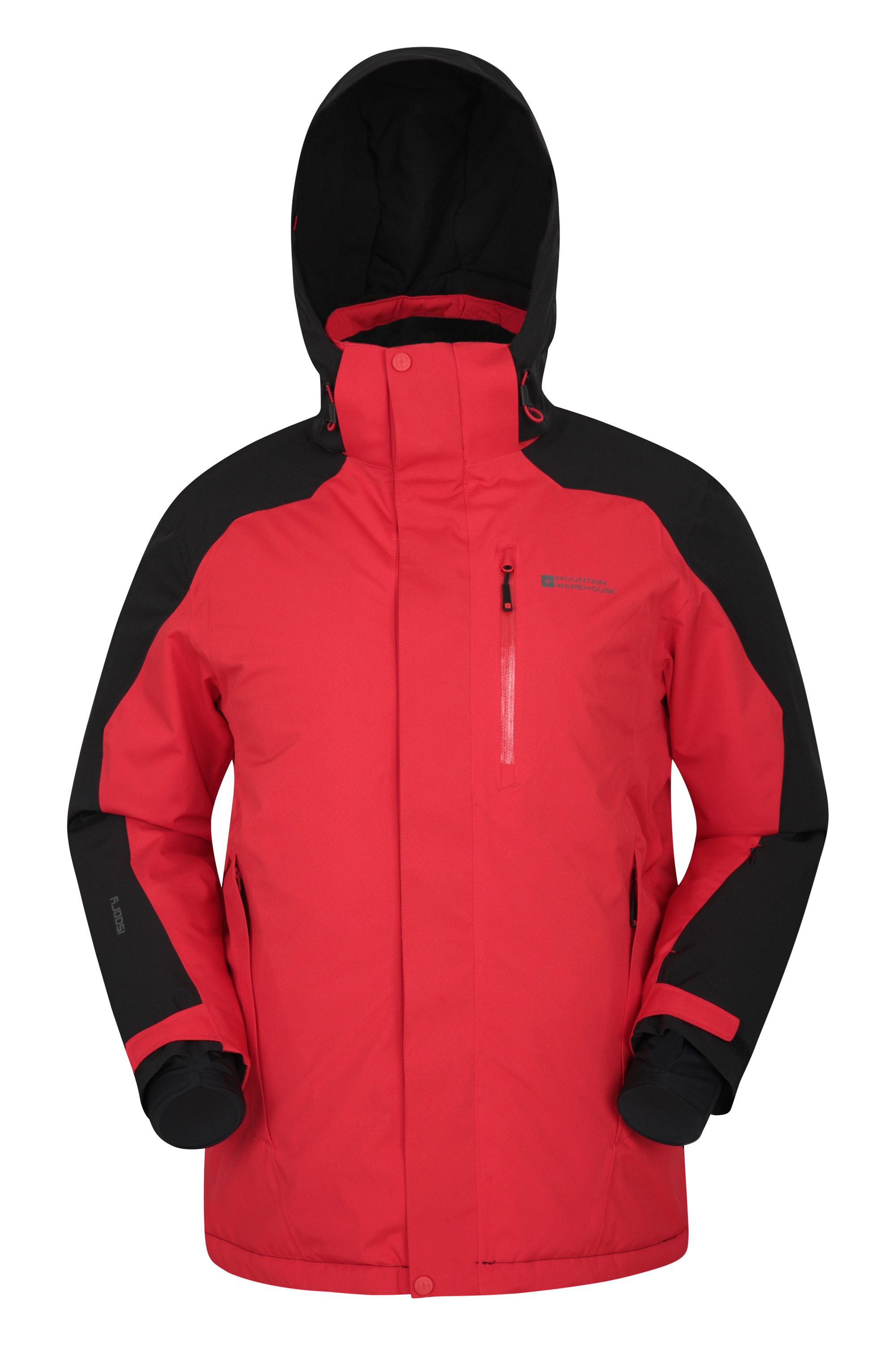 Mountain Warehouse Mountain Extreme Mens Ski Jacket Red