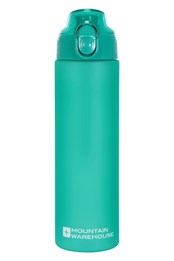 BPA-freie Trinkflasche mit Druckknopf - 700ml Aquamarin