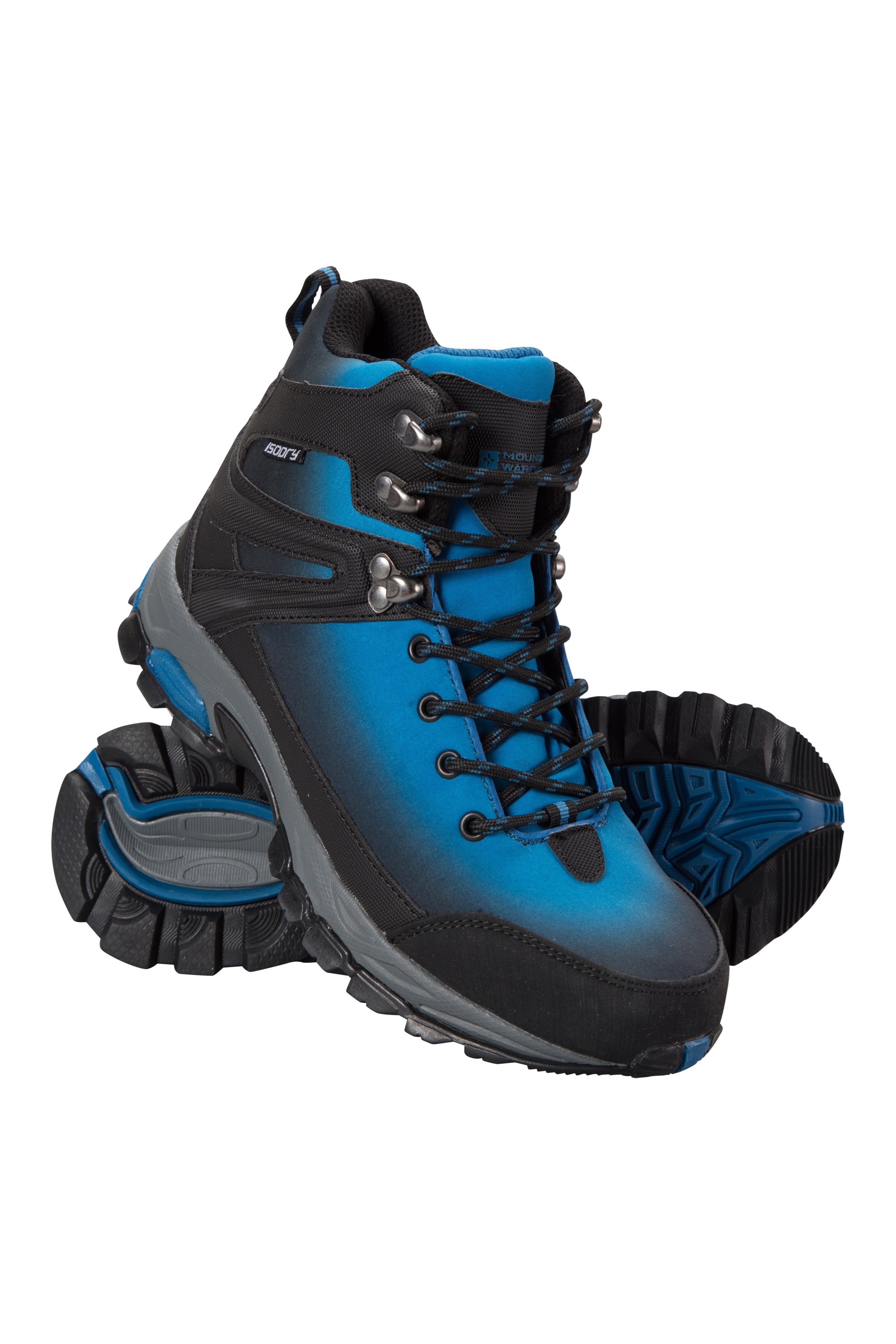 Mountain Warehouse Intrepid Waterproof Softshell Womens Boots Teal