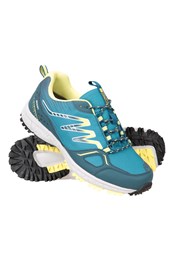 Lakeside Trail Womens Waterproof Running Shoes Dark Blue