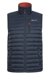 Henry II Extreme Mens Down Padded Gilet Navy
