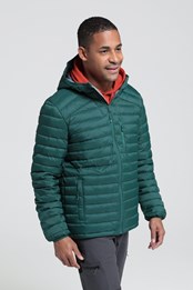 Henry II Extreme Mens Down Padded Jacket Bright Green