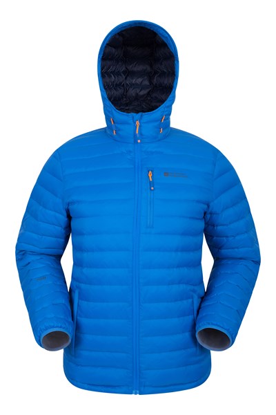 Henry II Extreme Mens Down Padded Jacket - Blue