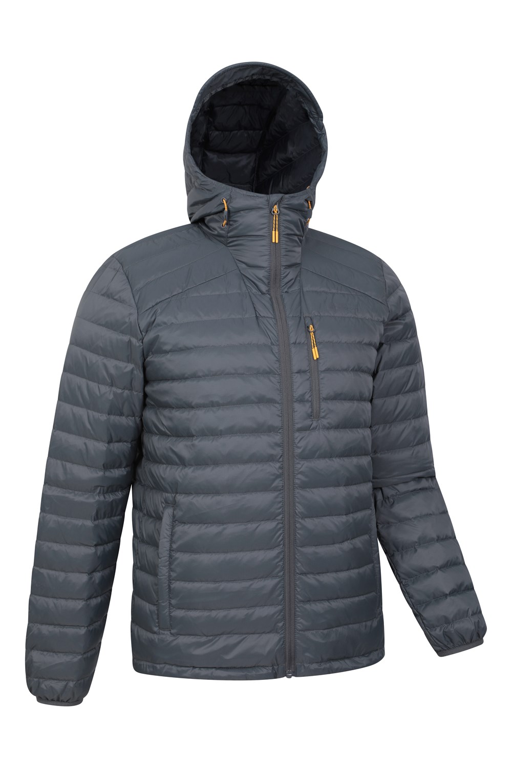 Mountain Warehouse Mens Down Padded Jacket Water Resistant Hooded Winter Coat - Picture 27 of 80