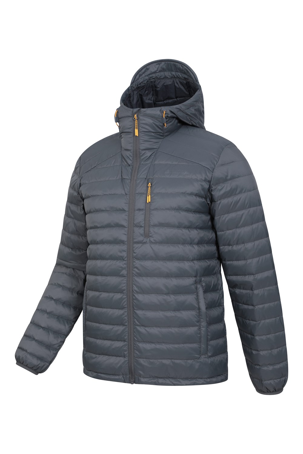 Mountain Warehouse Mens Down Padded Jacket Water Resistant Hooded Winter Coat - Picture 29 of 80