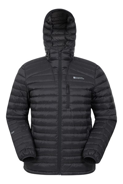 Henry II Extreme Mens Down Padded Jacket - Charcoal