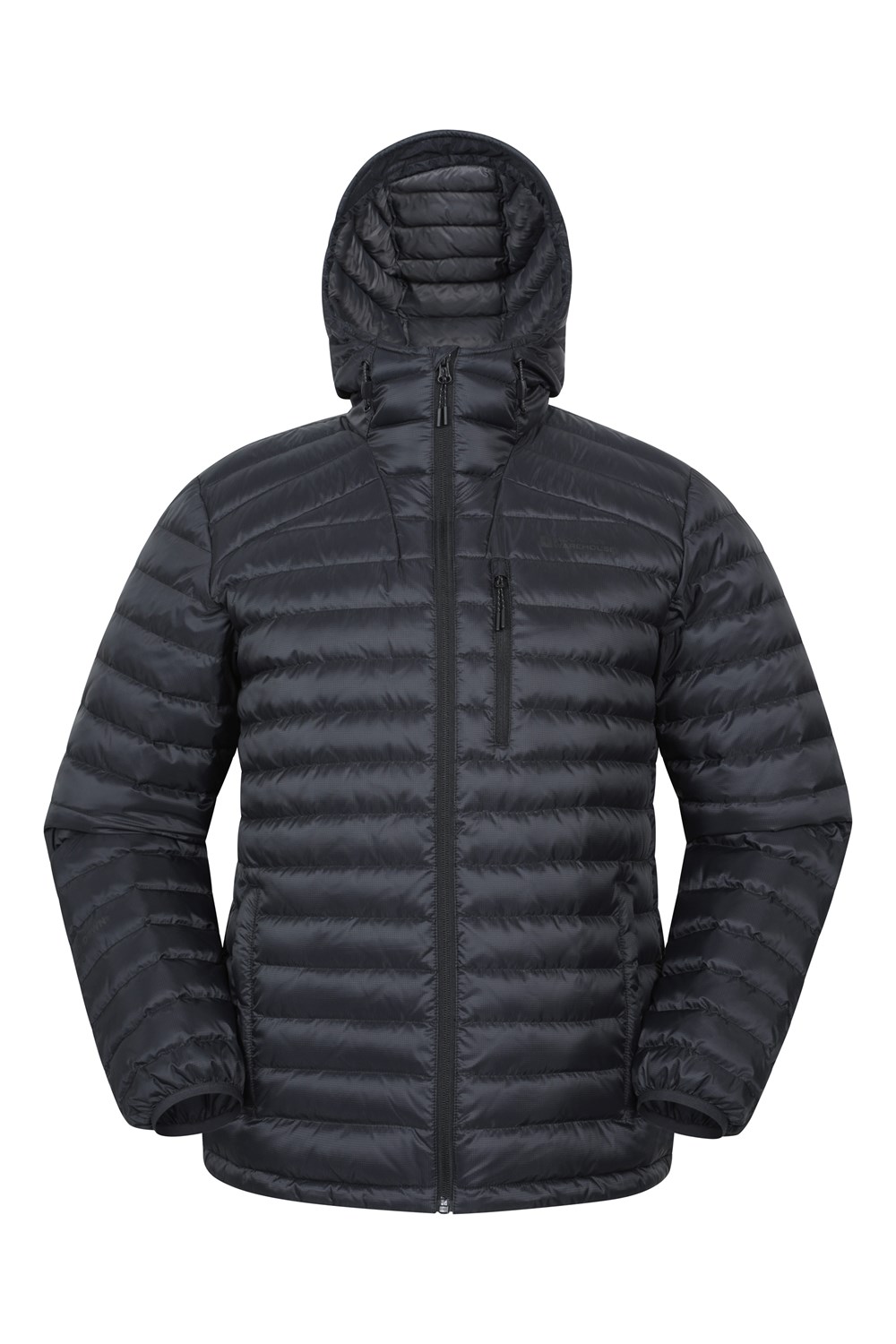 Mountain Warehouse Mens Down Padded Jacket Water Resistant Hooded Winter Coat - Picture 32 of 80