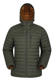 Henry II Extreme Mens Down Padded Jacket Khaki