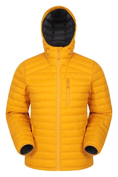 Henry II Extreme Mens Down Padded Jacket - Yellow
