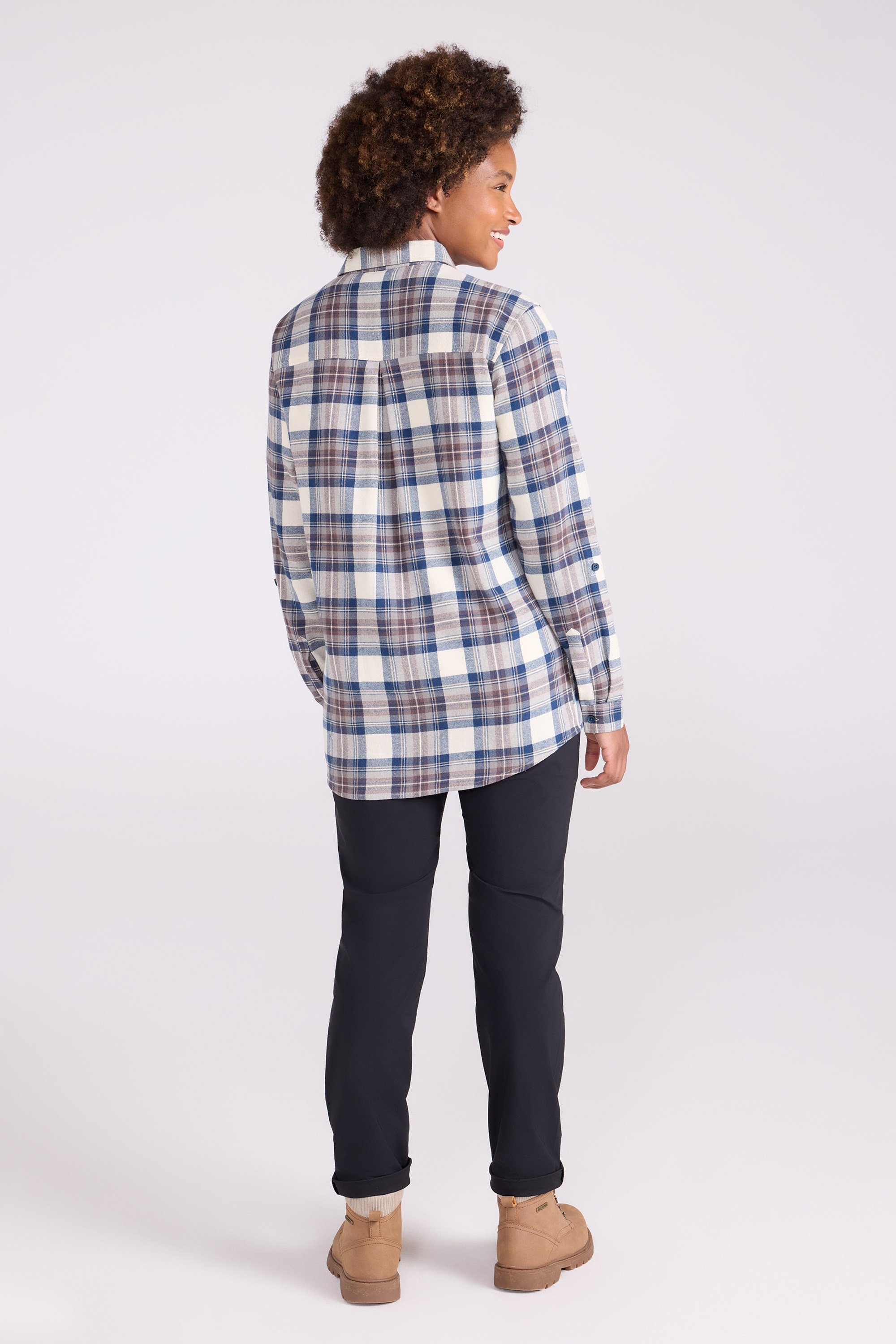 Balsam Womens Brushed Flannel Shirt