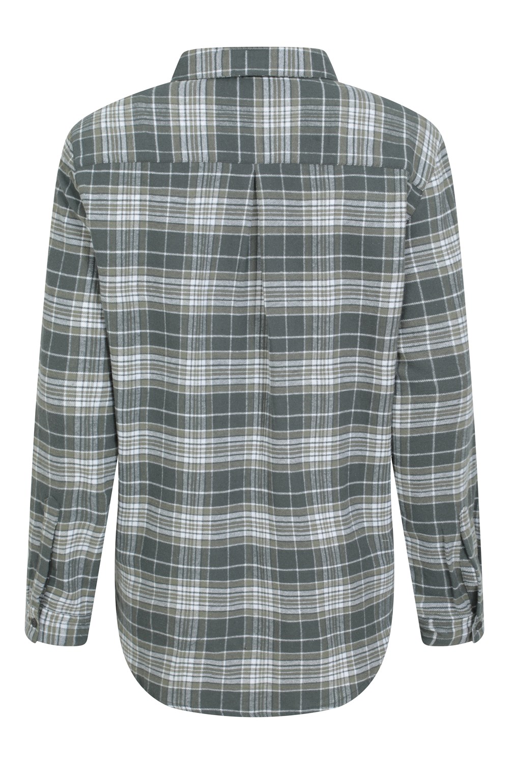 Mountain Warehouse Womens Balsam Brushed Long Line Flannel Shirt Ladies Blouse - Picture 46 of 101