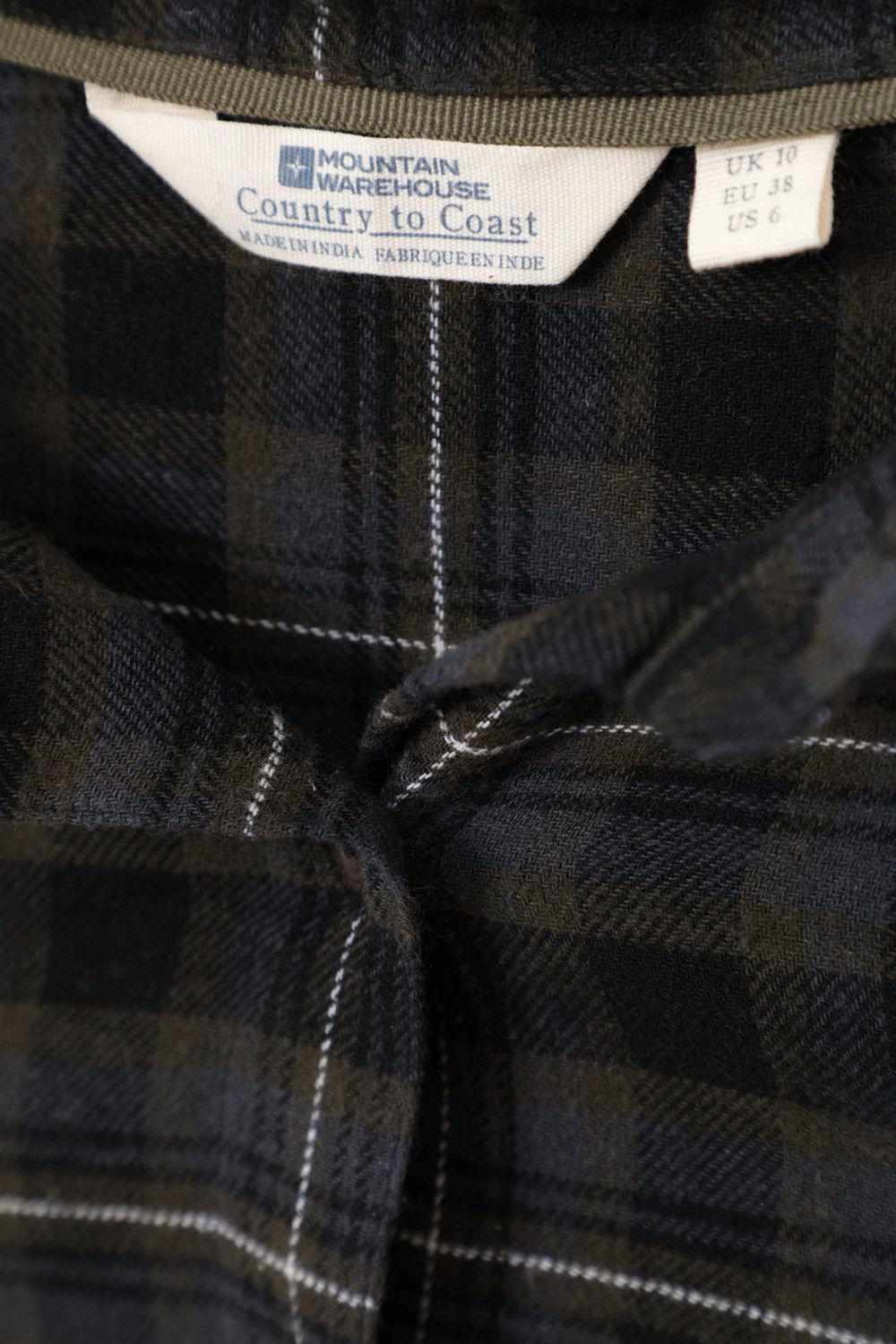 Mountain Warehouse Womens Balsam Brushed Long Line Flannel Shirt Ladies Blouse - Picture 56 of 101
