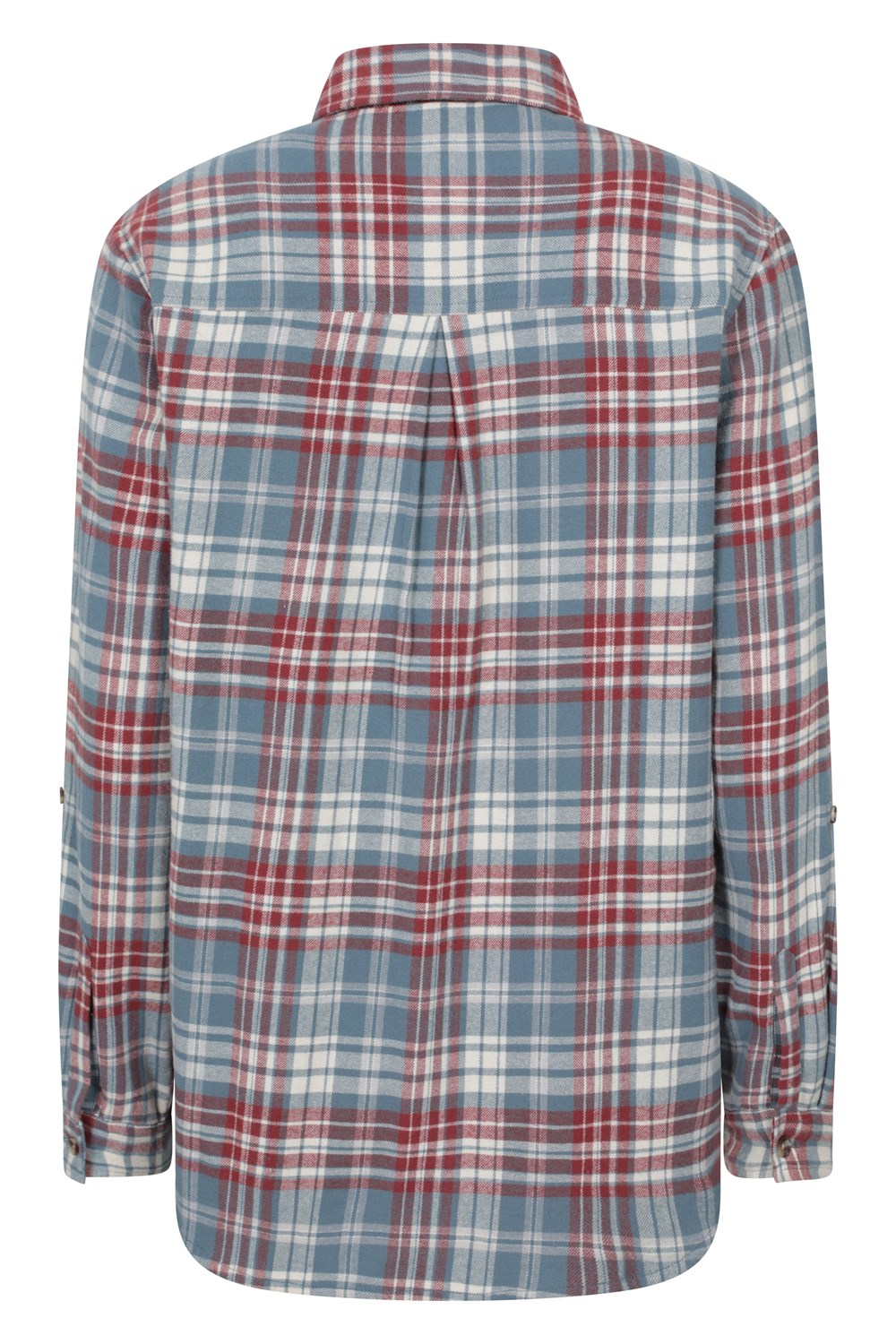 Mountain Warehouse Womens Balsam Brushed Long Line Flannel Shirt Ladies Blouse - Picture 60 of 101