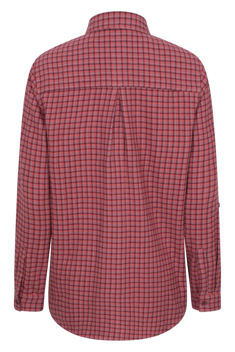 Mountain Warehouse Womens Balsam Brushed Long Line Flannel Shirt Ladies Blouse - Picture 89 of 101