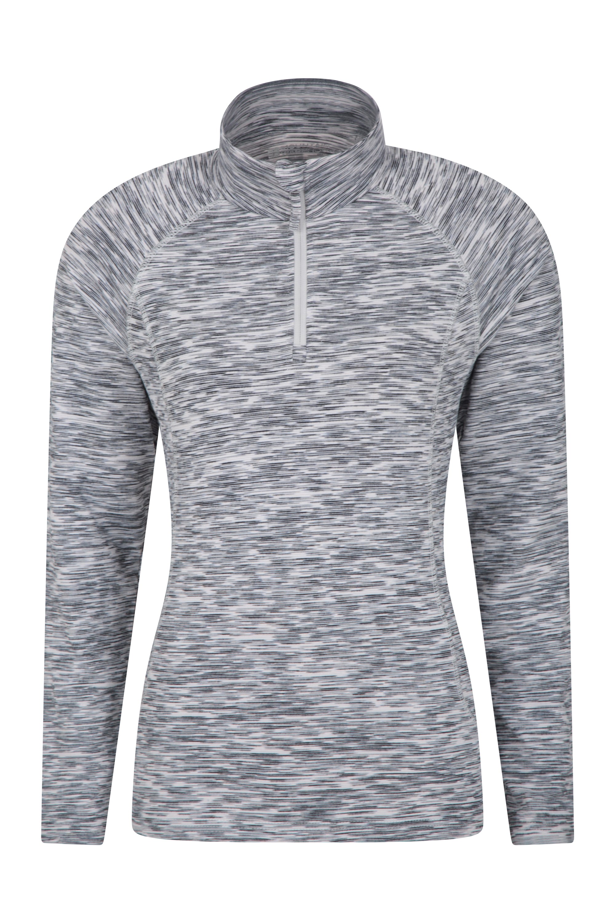 Travelling & Outdoors Gym 2 Zipped Side Pockets Best for Outdoors Warm & Cosy Jacket Mountain Warehouse Bend & Stretch Womens Full-Zip Midlayer 